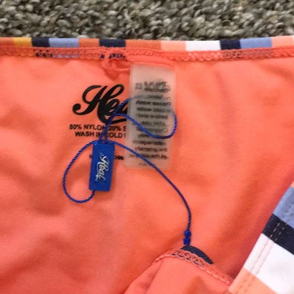 NWOT Striped Heat Multicolor Bikini Bottom Medium - Picture 2 of 4